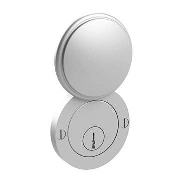 Merit 44658 Huntingdon Collection Cylinder Collar w/ Hand Peened Swivel Cover