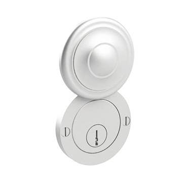 Merit 45158 Huntingdon Collection Cylinder Collar w/ Swivel Cover