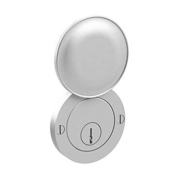 Merit 47258 Gwynedd Collection Cylinder Collar w/ Knurled Swivel Cover