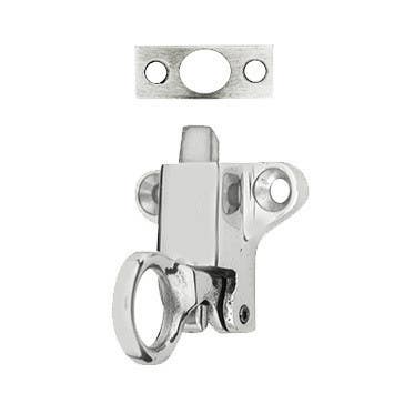 Merit 1257 Transom Catch w/ 9985 Mortise Strike, 1-13/16" x 1-9/16" Base Size