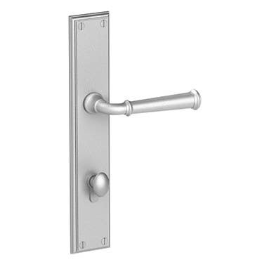 Merit 510 Euro Decorative Rectangular Escutcheon Plate 3/8" Thick w/ Stud - Multi-Point