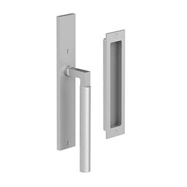 Merit 515 Euro Slab Escutcheon Plate 1/8" Thick w/ Thru Bolt -  Multi-Point