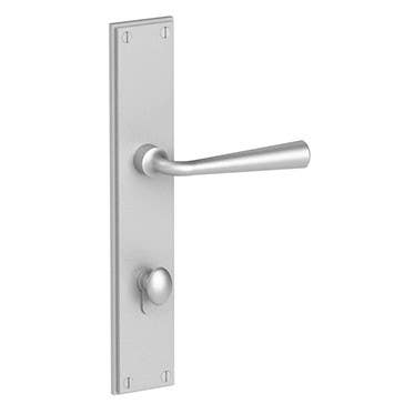 Merit 517 Euro Single Stepped Escutcheon Plate 3/8" Thick w/ Stud -  Multi-Point