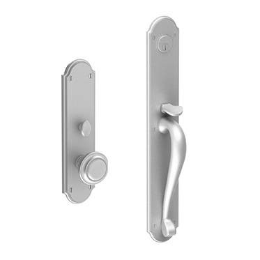 Merit 51100 Decorative Scalloped Entry Set w/ Lever