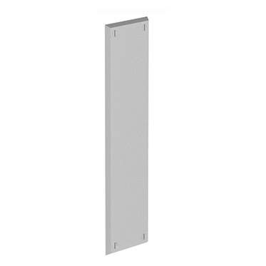 Merit 512 Beveled Push Plate, 1/4" Thick