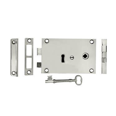 Merit 20536 Rim Lock w/ Bit Key & 22525 Knob Trim