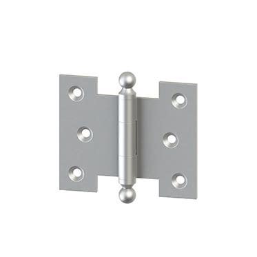 Merit 120 Parliament Hinge w/ Ball Finials, 2.5" Height, Pair