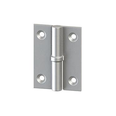 Merit 152BB Cabinet Size Round Knuckle Lift Off Hinge w/ Exposed Bearing, Pair