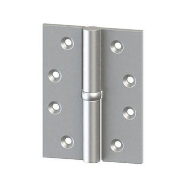 Merit 152HBB Heavy Weight Round Knuckle Lift Off Hinge w/ Exposed Bearing, Pair