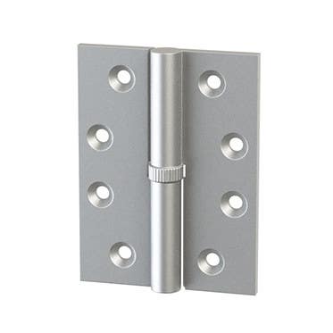 Merit 152HK Heavy Weight Round Knuckle Lift Off Hinge w/ Knurled Bushing, Pair