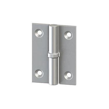 Merit 152K Cabinet Size Round Knuckle Lift Off Hinge w/ Knurled Bushing, Pair
