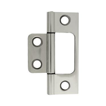 Merit 1291-1 3" x 1" Non-Mortise Hinge, Pair