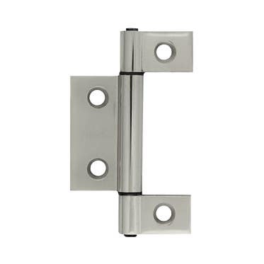 Merit 1292 2-1/2" x 7/8" Non-Mortise Hinge, Pair