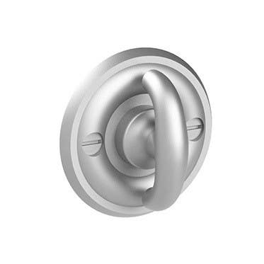 Merit 1164 Crescent Thumbturn 3/16" Spindle w/ 1.5" Diameter Colonial Style Backplate