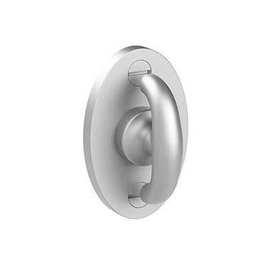 Merit 1165 Crescent Thumbturn 3/16" Spindle w/ Oval Backplate