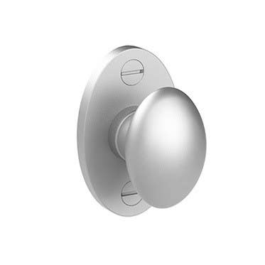 Merit 1166 Oval Thumbturn 3/16" Spindle w/ Oval Backplate