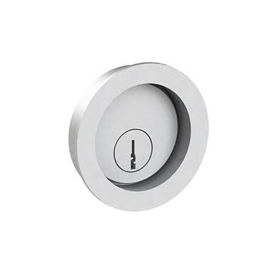 Merit 1775PCE Round Cylinder Flush Pull, 2" Diameter