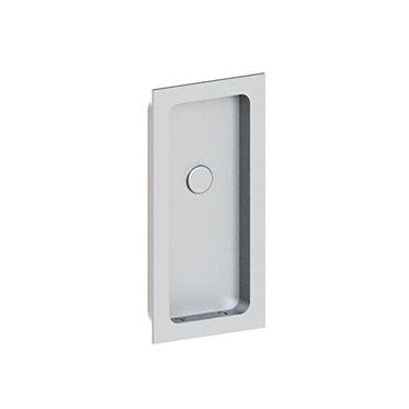 Merit 1779EKE Emergency Key Flush Pull w/ Conceealed Holes & 62010 Plug, 4-9/16"H x 2-1/4"W