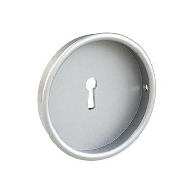 Merit 11725BKE Round Flush Pull w/ Bit Key