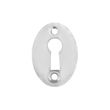 Merit 40401 Wrought Oval Bit Key Escutcheon (Pair)