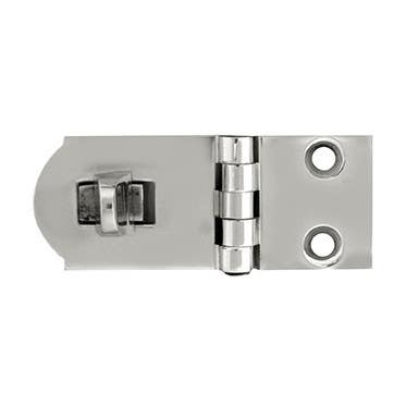 Merit 8710 Hasp w/ Swivel Keeper, 1-1/2" Long When Closed