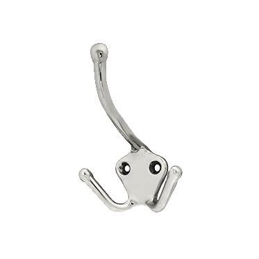 Merit 14529 Coat & Hat Hook, 1-3/4" x 1-7/8"