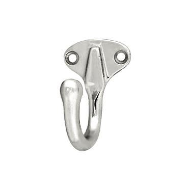 Merit 14630 Coat & Hat Hook, 1-1/8" x 1-1/8"