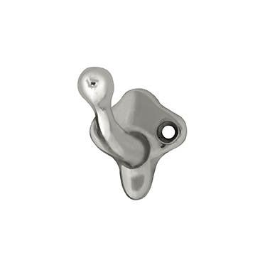Merit 14655 Coat & Hat Hook, 1-1/4" x 1-3/8"