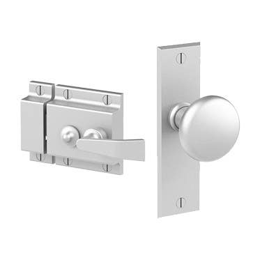 Merit 20297 Rim Screen Door Latch Set, Privacy