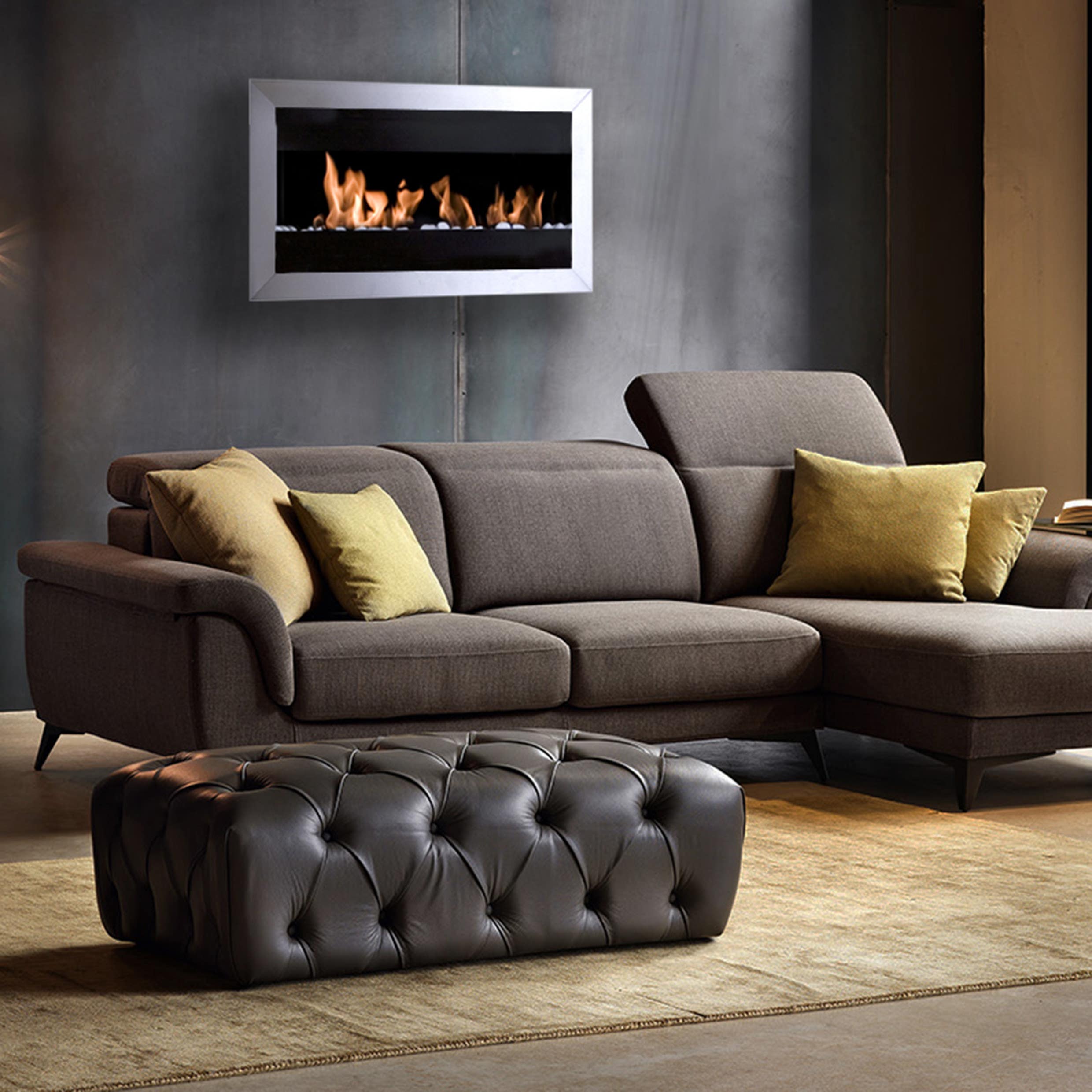 Bio-Blaze BB-SQS Square Small II Fireplace