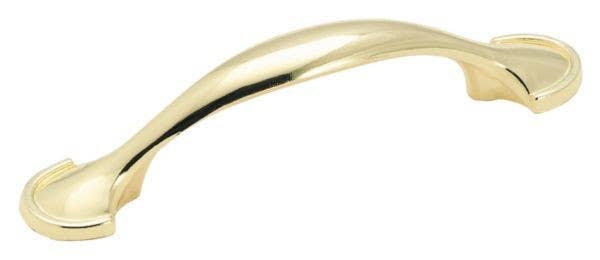 Amerock 173CH Fairfield Cabinet Pull, 3" CTC, Polished Chrome