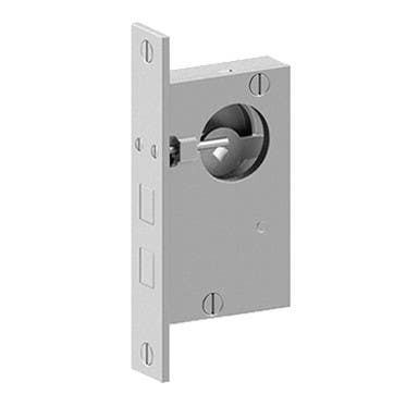 Merit 1781 Sliding Door Lock, 1-1/4" Backset