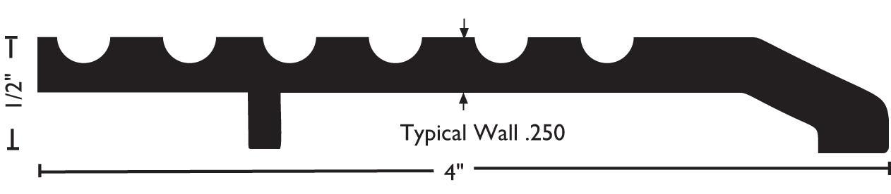 NGP 324 Half Saddle Threshold,