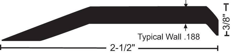 NGP 417 Aluminum Carpet Edge