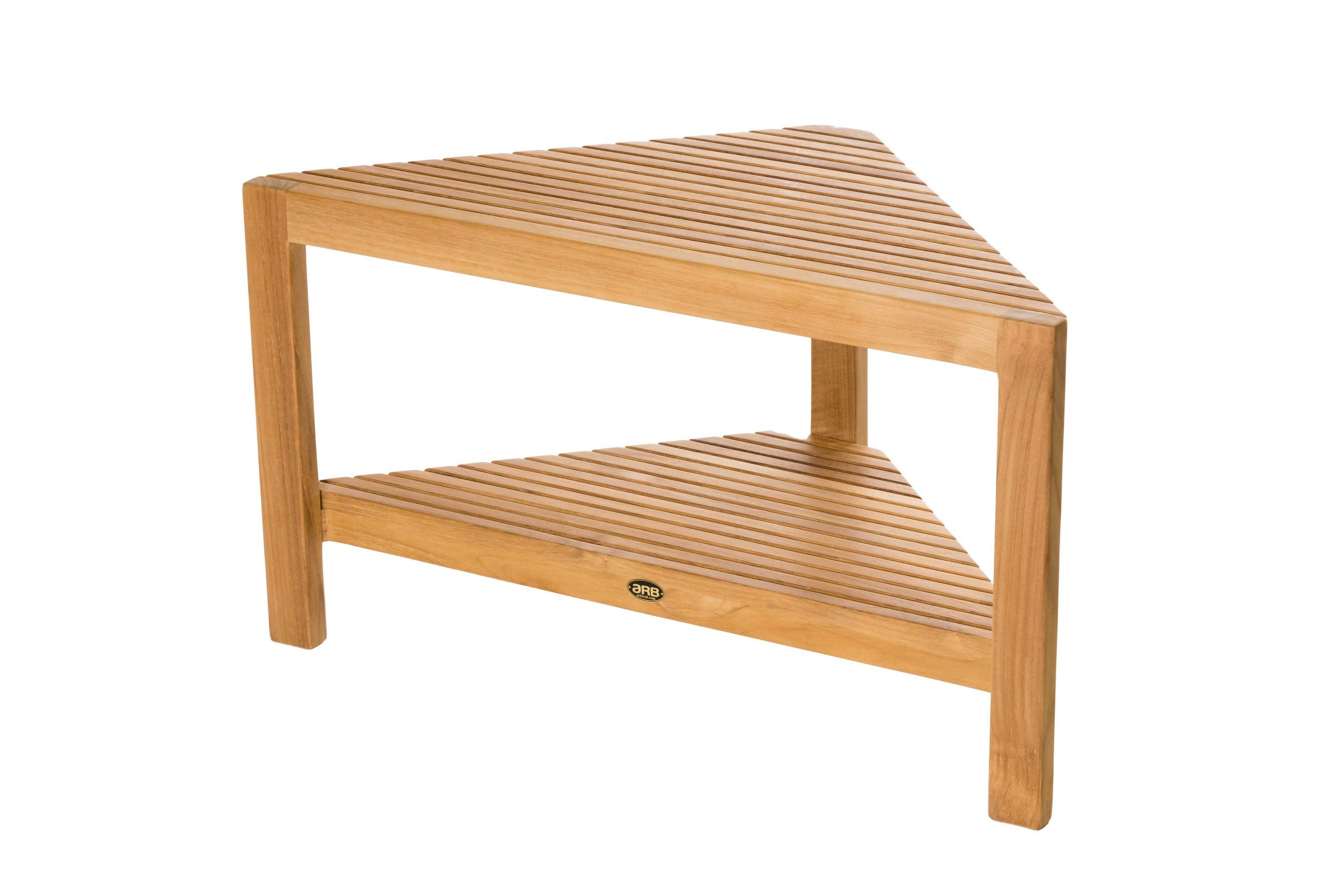 ARB Teak BEN558 Fiji Corner Footrest w/ Shelf