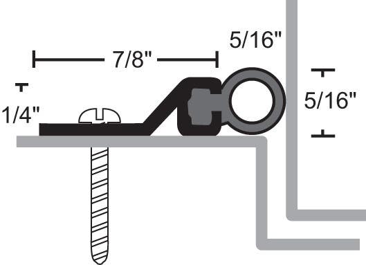 NGP 9002 Aluminum High Temperature Silicone Perimeter Seal