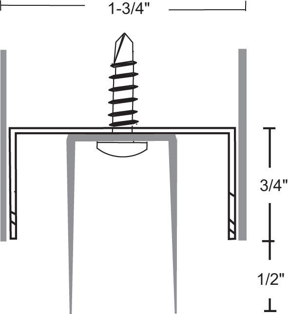 NGP 331 Double Fin Door Shoe