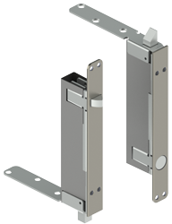 Pamex DD05 UL Constant Flush Bolt For Wood Door (Pair)