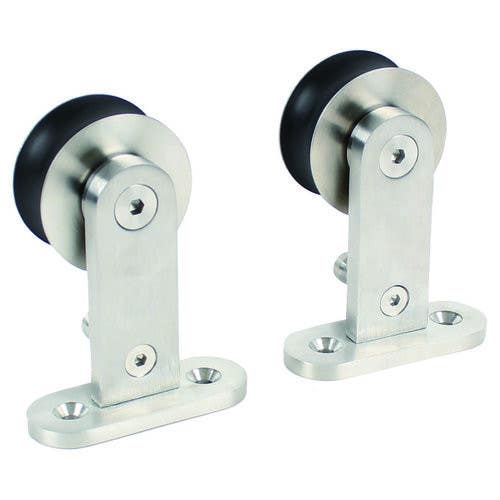 Pamex DD11 Top Mount, Single Wheel, for Wood Doors, Soft Closing