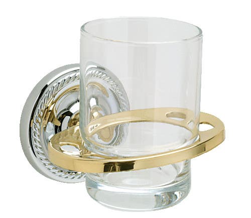 Pamex BS8 La Quinta Collection T/T Holder w/ Glass Tumbler