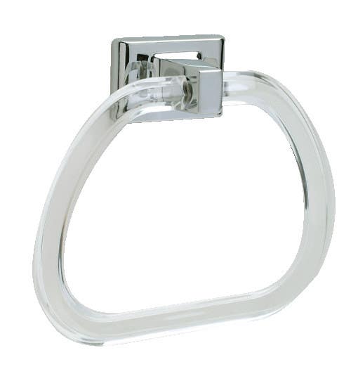 Pamex BC2CP-31 Campbell Collection Lucite Towel Ring