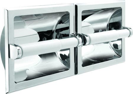 Pamex BC3CP-44D Twin Recessed Paper Holder