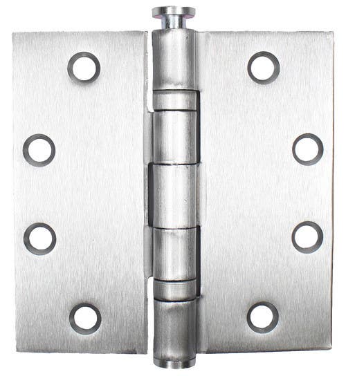 Pamex H45 4.5" x 4.5" NRP Commercial Grade Hinge, Square Corner, 2 Ball Bearings