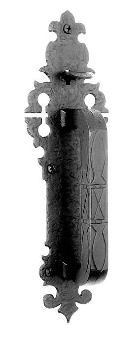 Acorn WUCBG Entrance Handle w/ Warwick Backplate & Thumb Piece