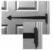 Acorn RIABP Half Surface Rough Heart Strap Hinge