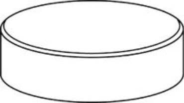 Burns Manufacturing 502 Clear - Stick-on Silencer