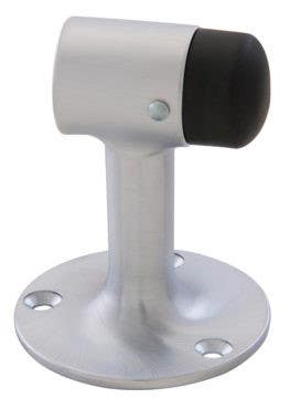 Burns Manufacturing 535S Heavy Duty Floor Stop, Satin Chrome Plated