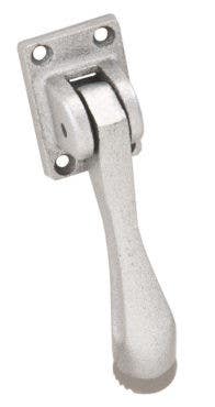 Burns Manufacturing 585 Kick Down Door Stop, Sprayed Alum, Brass, Bronze, Dark Bronze, Black