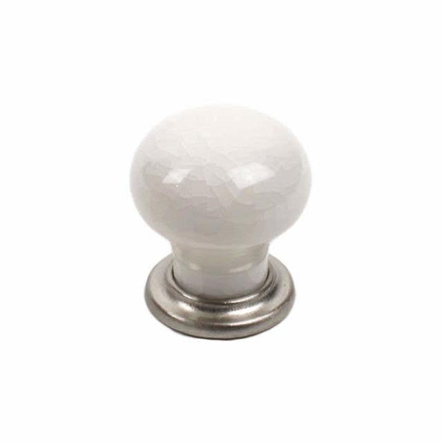 Century 27415-APGY Nordic Round Knob, 1-3/16" Diameter, Finish - Antique Pewter / Grey Crackle