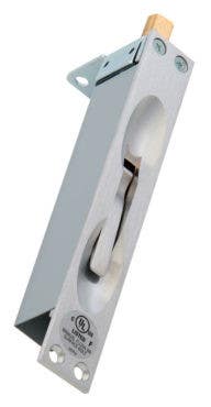 Burns Manufacturing 591 Manual Flush Bolt - Wood Door - UL